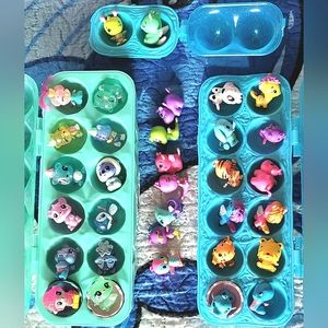 Hatchimals Set of 33 from Season 1 & Winter Royal SnowBall Mix Flocked Koala